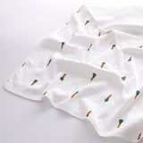 Newborn baby pure cotton four-layer gauze bath towel