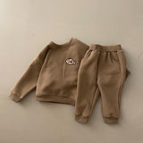 Padded Sweater Small Fish Suit