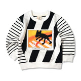 Warm Printed Sweater
