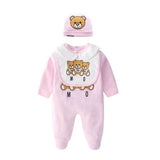 Baby bear long sleeve crawling suit