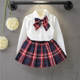 Girl's skirt suit