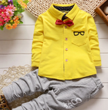 Cotton sweater children's suit