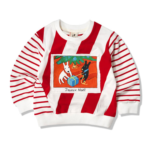 Warm Printed Sweater