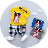 Little boy summer suit