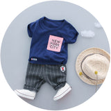 Little boy summer suit