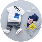 Little boy summer suit