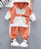 Cotton sweater children's suit