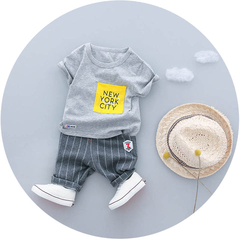 Little boy summer suit