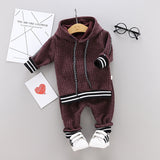 Two-piece boy's hoodie set