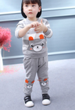 Cotton sweater children's suit