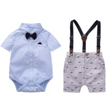 Baby boy short sleeve suit