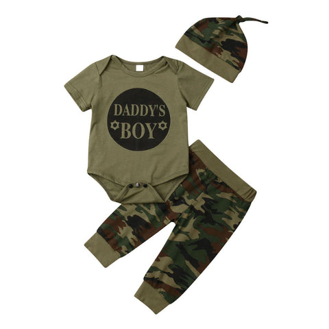Three piece Camouflage Set - Daddy