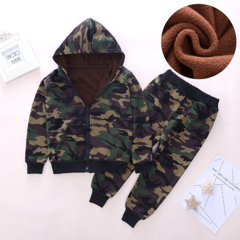 Military Camouflage Hooded Sets