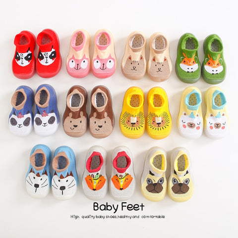 Baby Socks Shoes Anti-Slip Soft Rubber