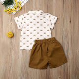 Gentleman Shirt and Shorts Sets