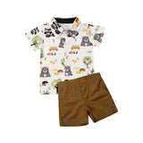 Gentleman Shirt and Shorts Sets