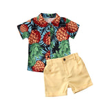 Gentleman Shirt and Shorts Sets