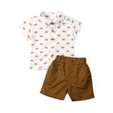 Gentleman Shirt and Shorts Sets