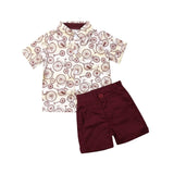 Gentleman Shirt and Shorts Sets