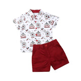 Gentleman Shirt and Shorts Sets
