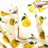 A 70% bamboo baby swaddle baby