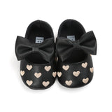 Baby PU Leather Shoes With Bow