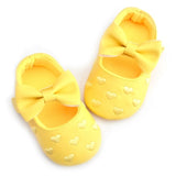 Baby PU Leather Shoes With Bow