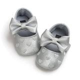 Baby PU Leather Shoes With Bow