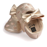 Baby PU Leather Shoes With Bow