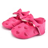 Baby PU Leather Shoes With Bow