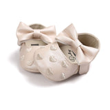Baby PU Leather Shoes With Bow