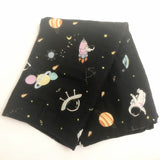 A 70% bamboo baby swaddle baby