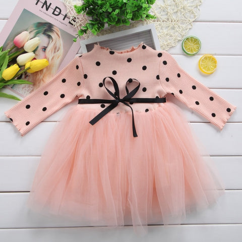 Princess Long sleeve Baby Girl Dress