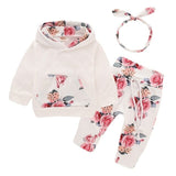 Floral Three Piece Tracksuit