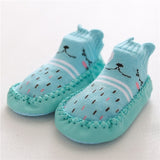 2021 New born Baby Socks With Rubber Soles