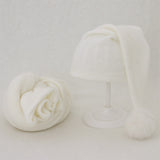 Soft Baby Photo Wraps With Hat 2pcs Sets