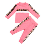 Animal Print Tracksuit Set