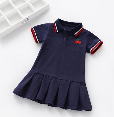 Turn-Down Collar Summer Dress