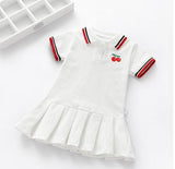 Turn-Down Collar Summer Dress