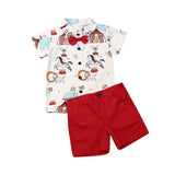 Gentleman Shirt and Shorts Sets