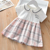 Turn-Down Collar Summer Dress