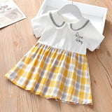 Turn-Down Collar Summer Dress