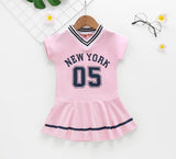 Turn-Down Collar Summer Dress