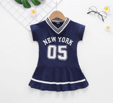 Turn-Down Collar Summer Dress