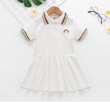 Turn-Down Collar Summer Dress