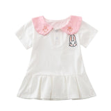 Turn-Down Collar Summer Dress