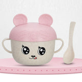 2Pcs/Set Baby Feeding Food Tableware