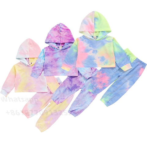 Tie-Dye Tracksuit Set