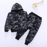 Military Camouflage Hooded Sets