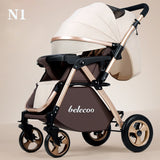 Portable Anti-Vibration Folding Baby Stroller